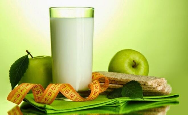 Weekly Kefir Diet Can Supplement Apples