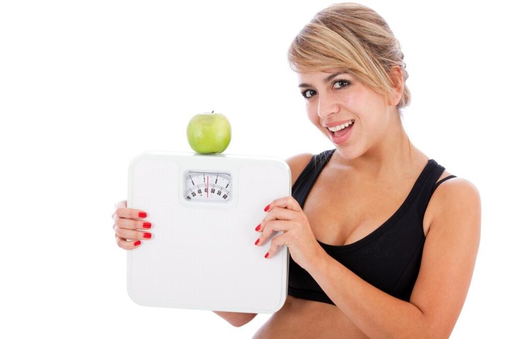 Apples lose weight on a lazy diet