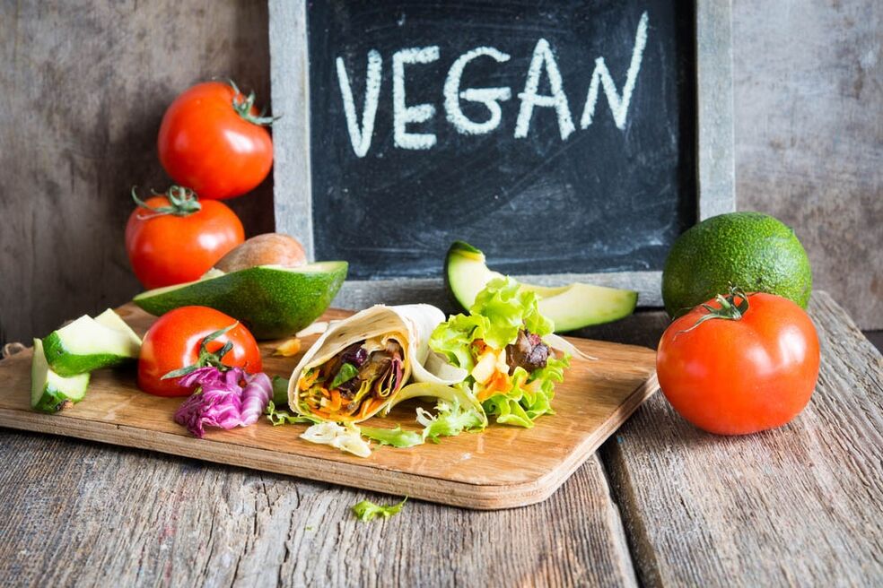 Dietary nutrition according to Dukan's vegetarian principles