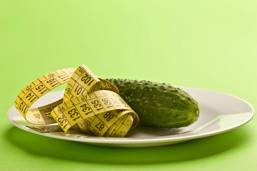 Cucumber has weight loss effect