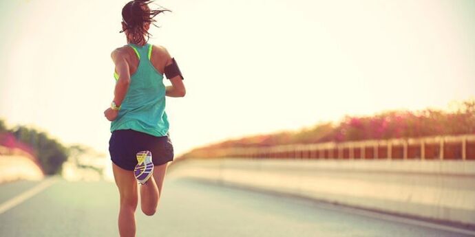 Jogging to lose weight