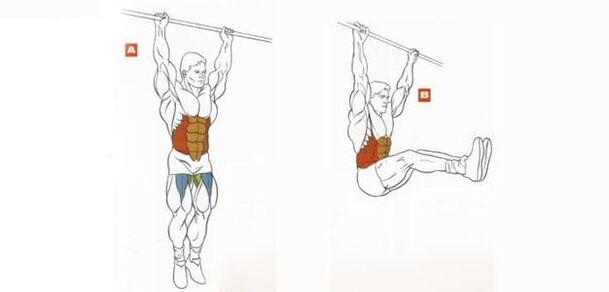 Lifting leg up