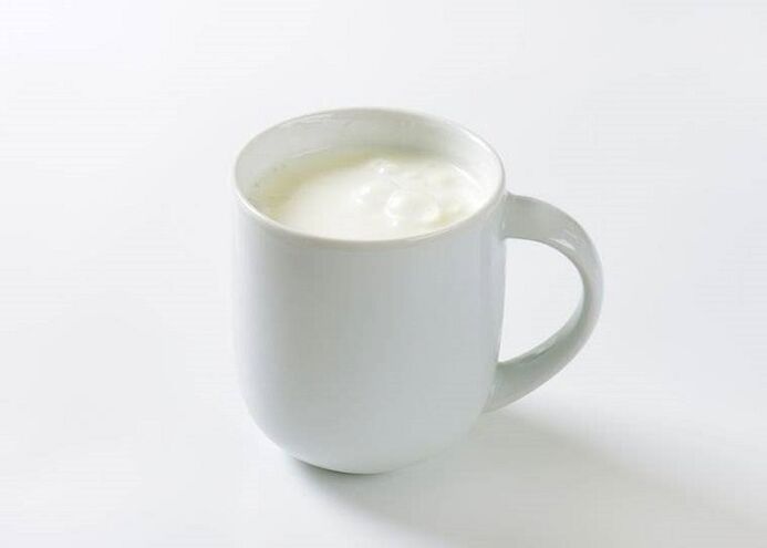 Weight loss yogurt cup