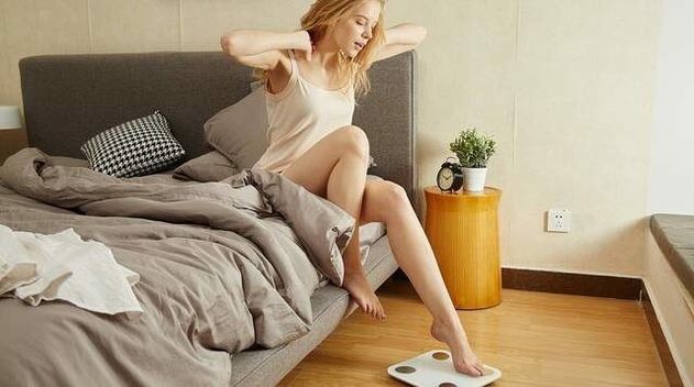 Lose weight every day during the week of weight loss